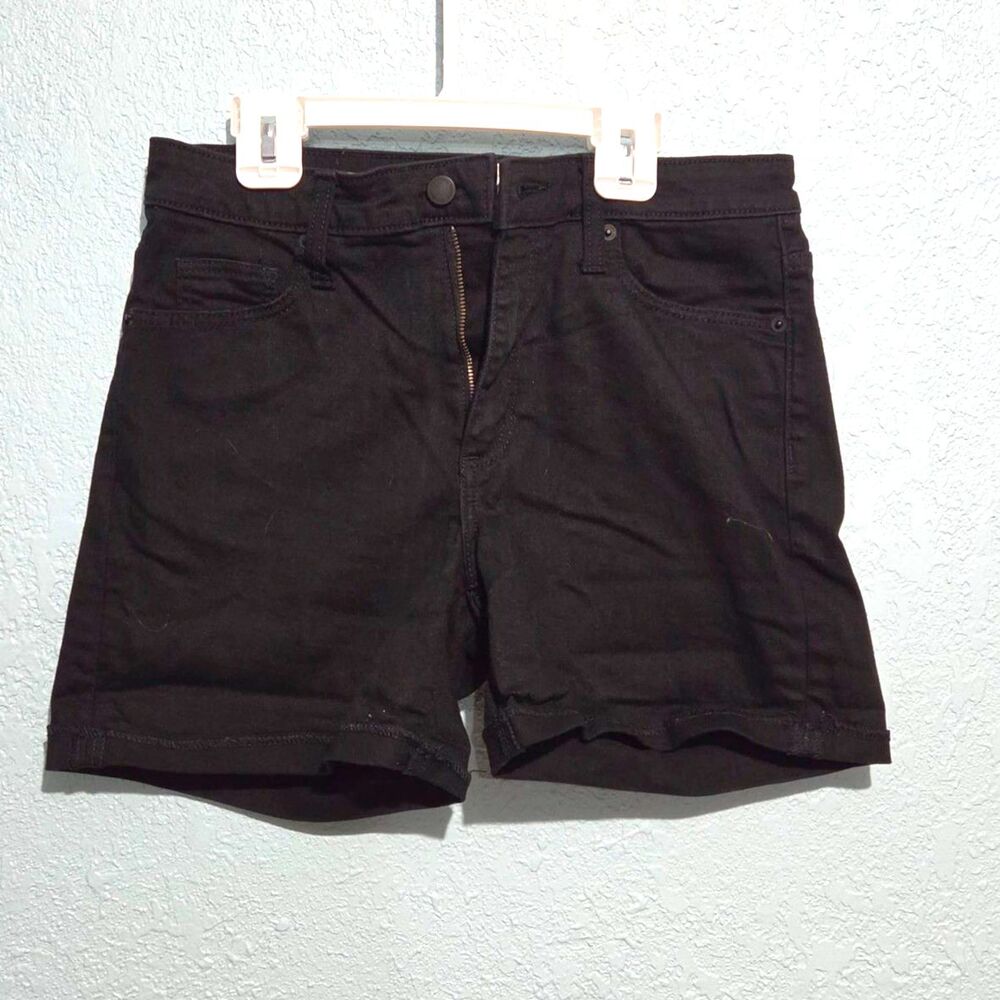 Universal Thread Black Women's Shorts Sz 4/27R Rise 4" Like New